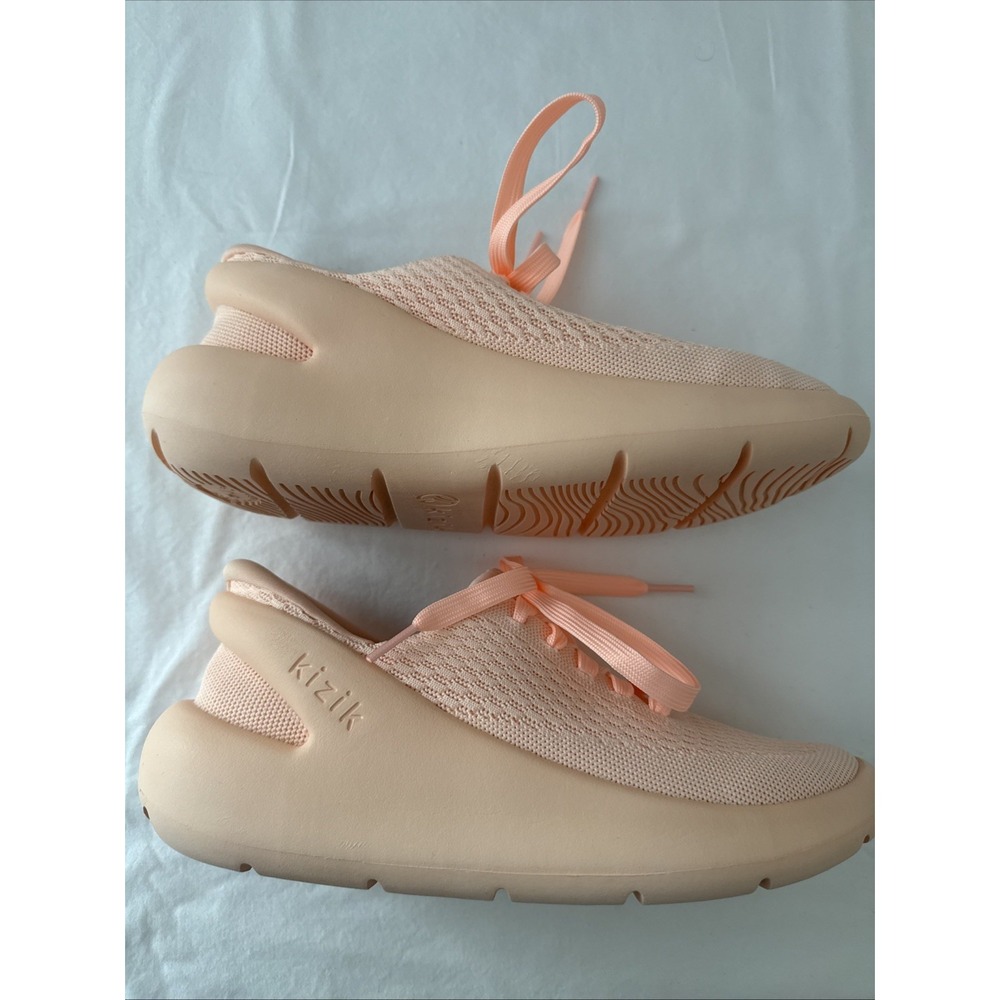 Kizik Roamer Sneaker, Hand-Free Laces Cushioned, Melon Size 8W 6.5M - Picture 2 of 6